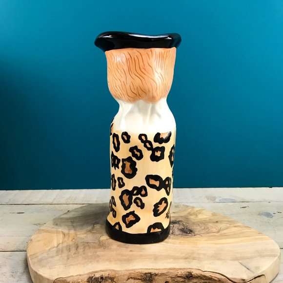 BELLA CASA Susan Paley Whimsical Figurative Vase 10" Francis Eclectic Decor - Picture 4 of 9